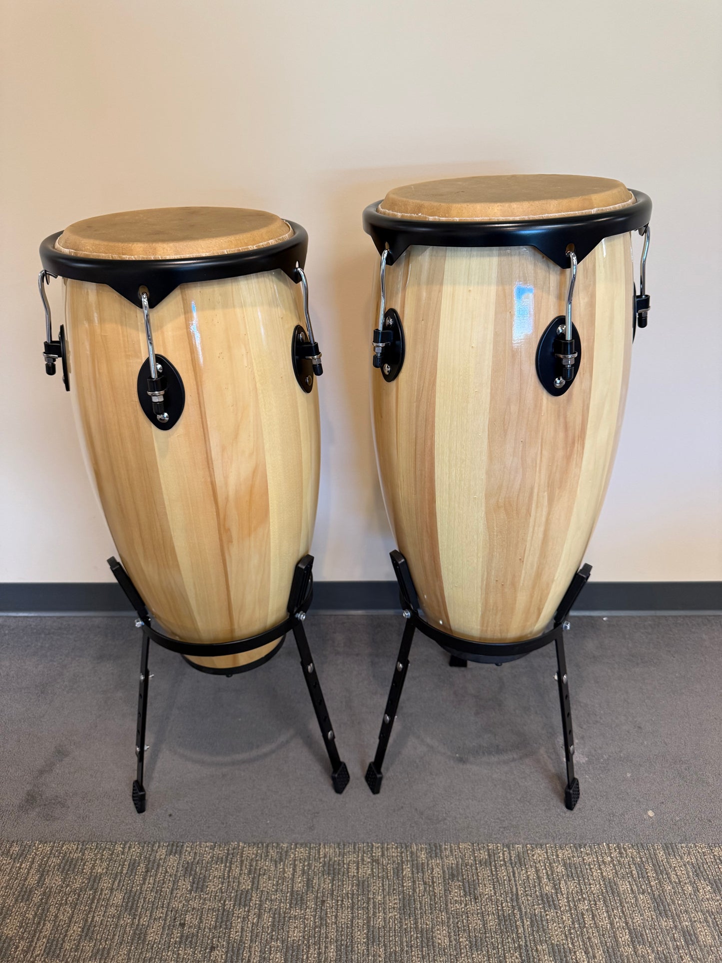 Natural Wood Congas JBSH2-1-NATURAL