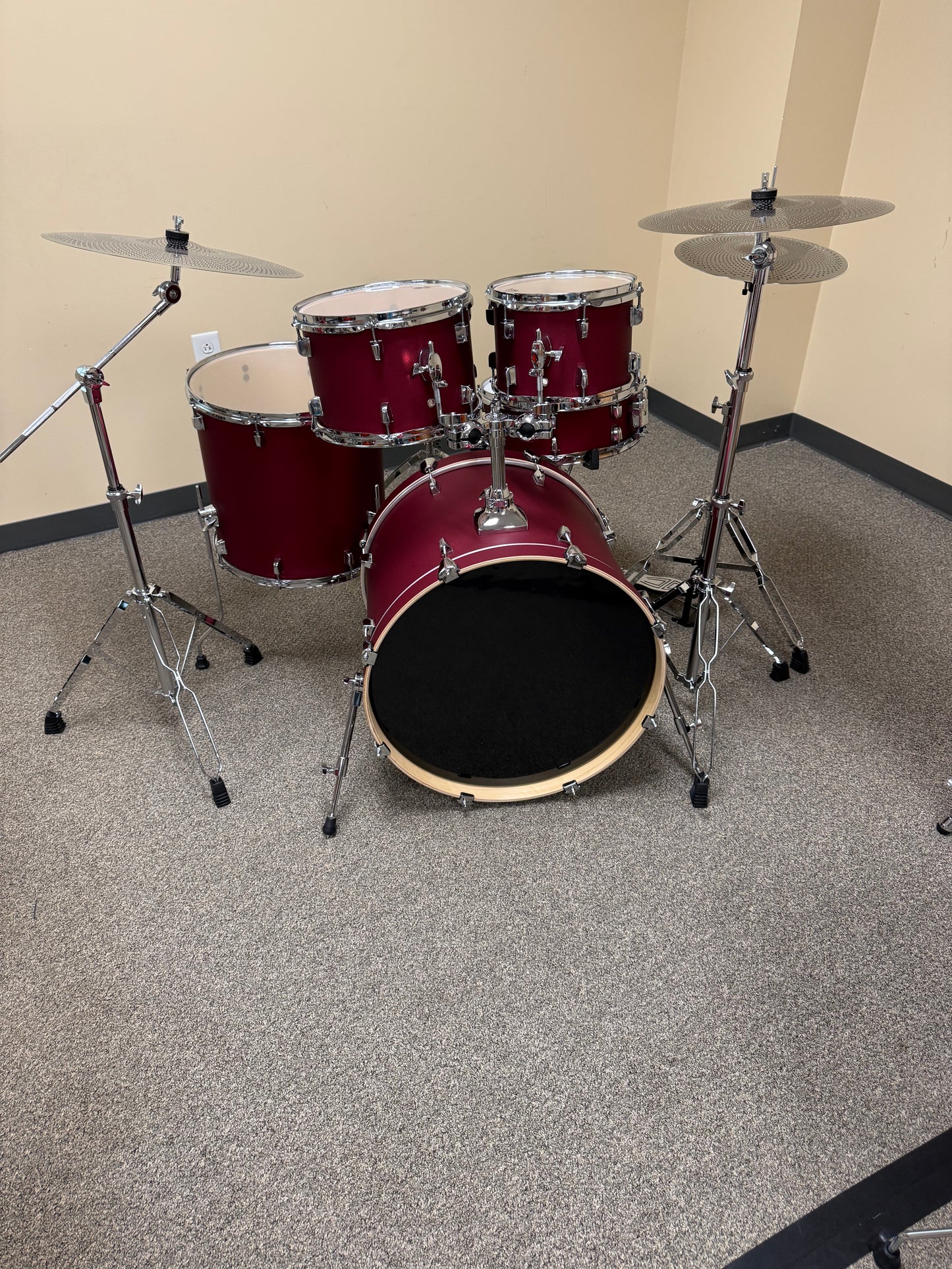 Cranberry Sparkle Drum Kit -JBP300-RD014