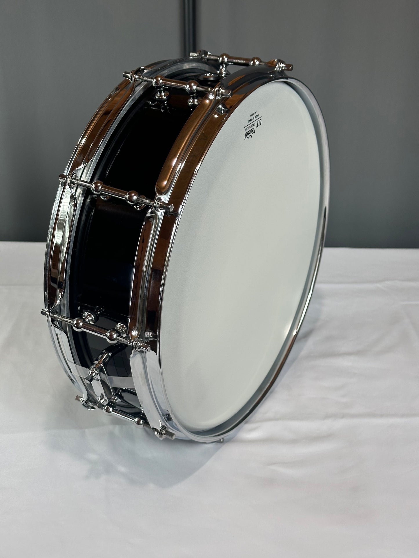 Black Acrylic Piccolo Drum SD-14x4-BK
