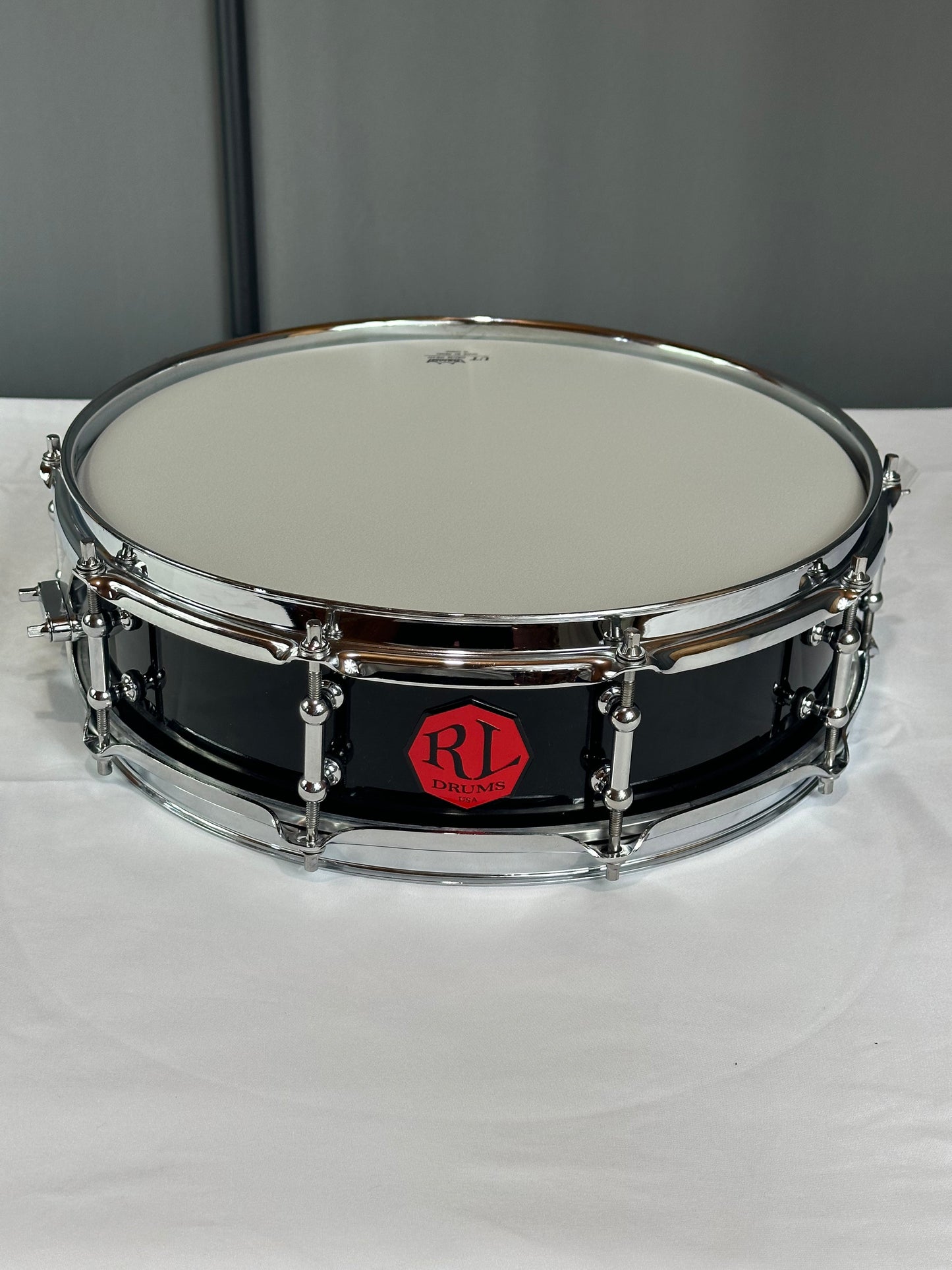 Black Acrylic Piccolo Drum SD-14x4-BK