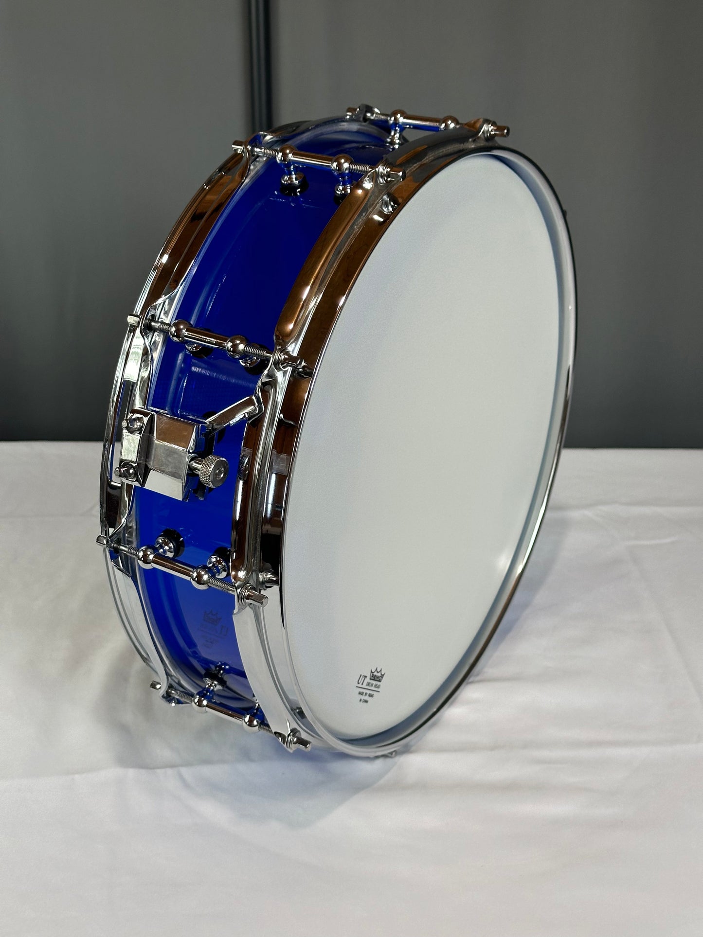 Navy Blue Acrylic Piccolo Drum SD14x4-NB