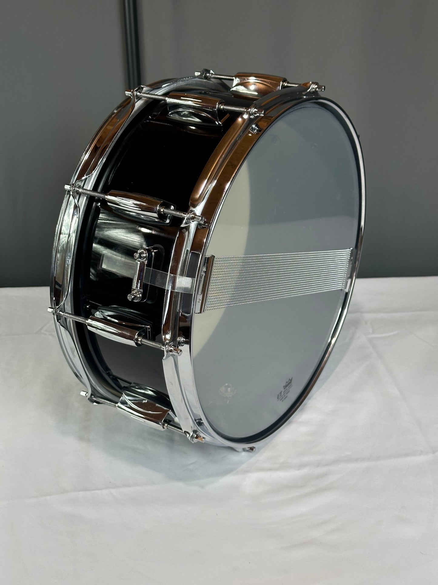 Black Acrylic Snare Drum ASD-14x6-BK
