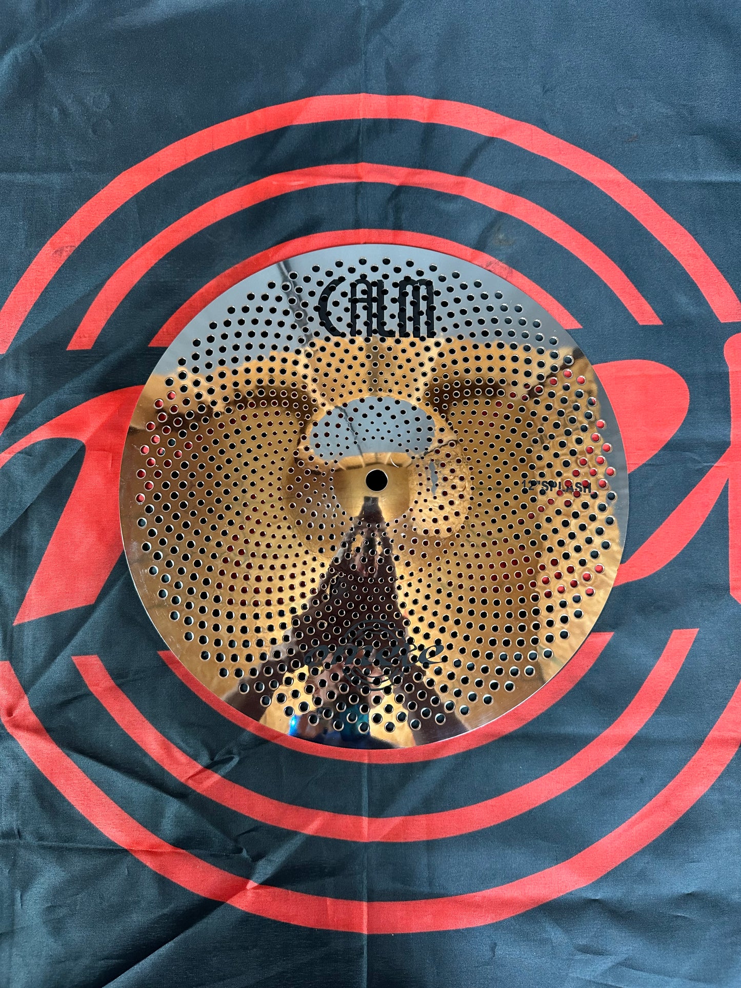 Omete Calm Series Splash Low Volume Cymbals - Silver