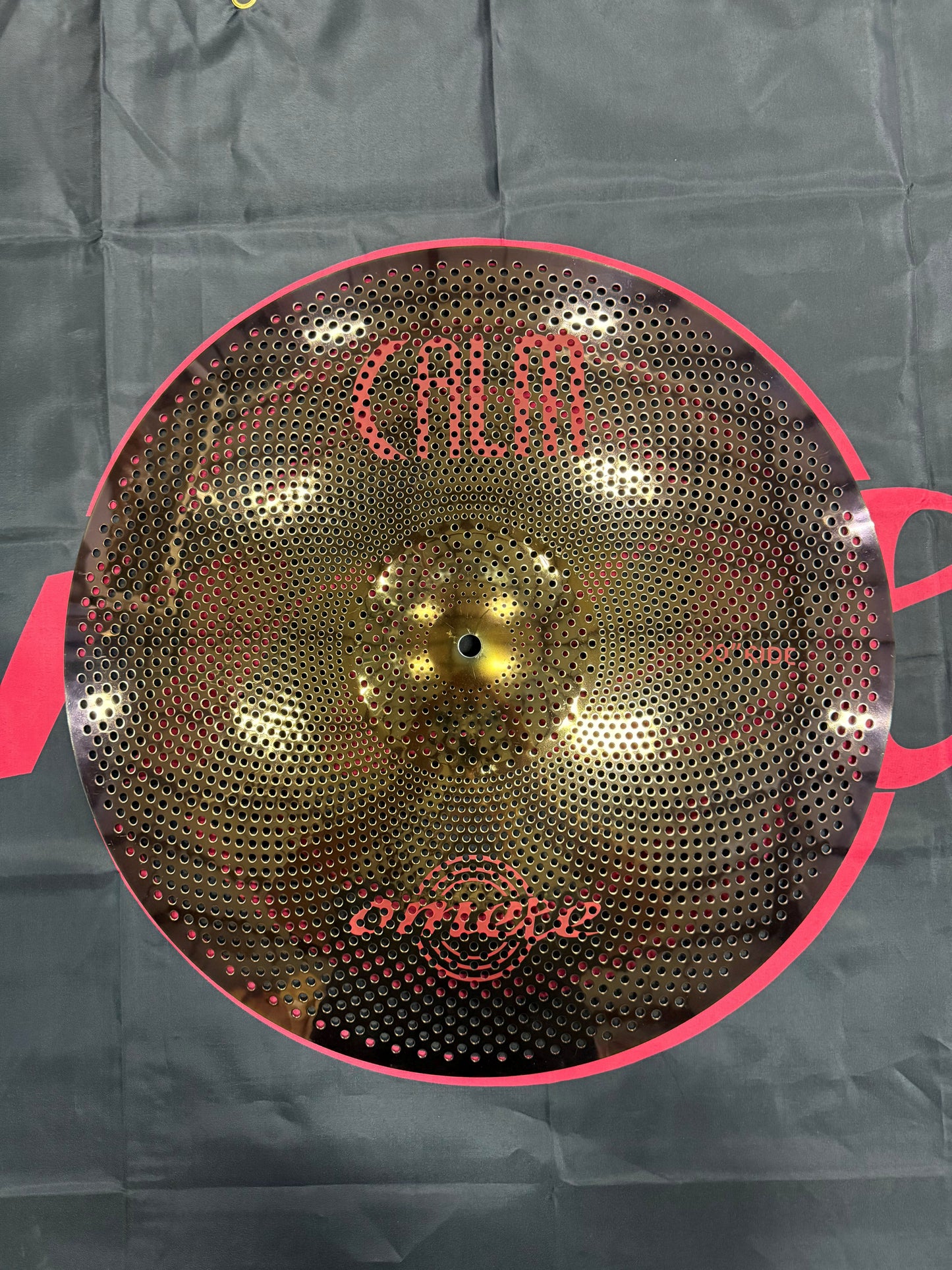 Omete Calm Series Low Volume Cymbals -Black-Ride