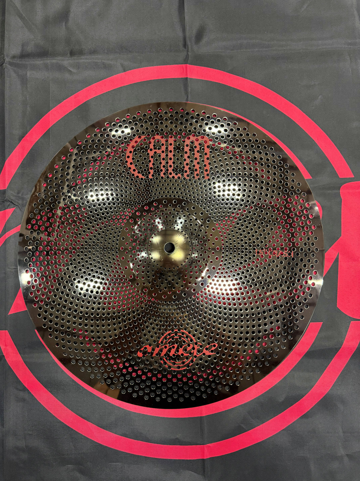 Omete Calm Series Low Volume Cymbals -Black-Crash