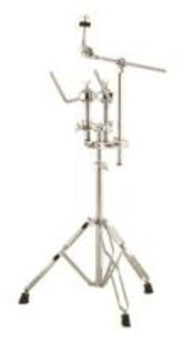 Double Braced, Double Tom Stand with boom Cymbal arm - T-5G