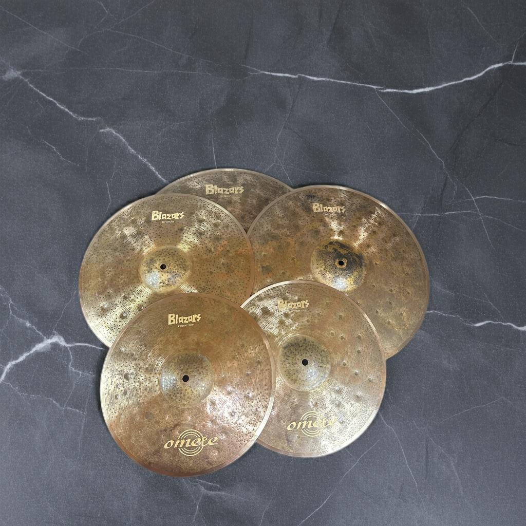 Omete Blazars Series Cymbals - 5 Pack