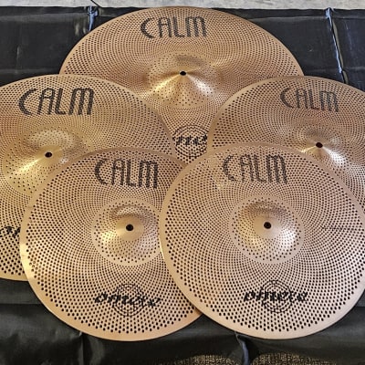Omete Calm Series Low Volume Cymbals - Rose - 5 Pack