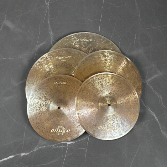Omete Mercury Series Cymbals- 5 Pack