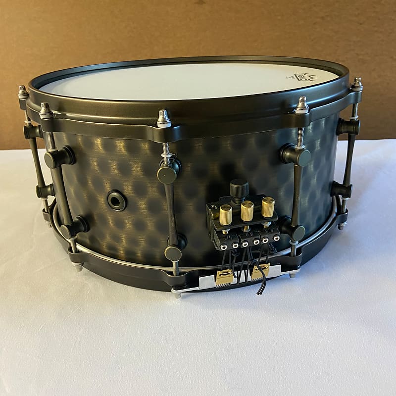 Hammered Copper Snare Drum