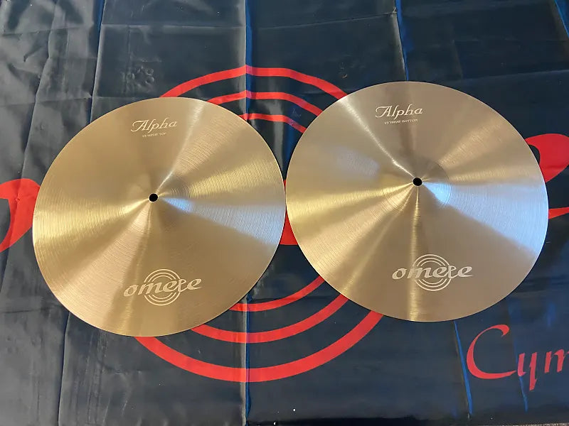 Omete Alpha Series Cymbals - HiHats
