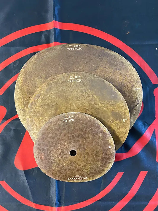 Omete Cymbals - Clapstack - 3 Pack (6”,8“,10“)