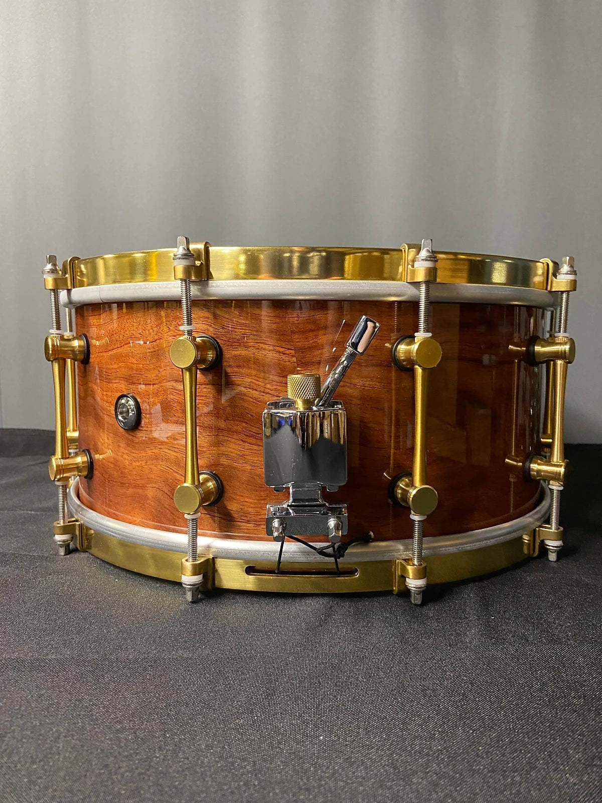 Bubinga Snare Drum