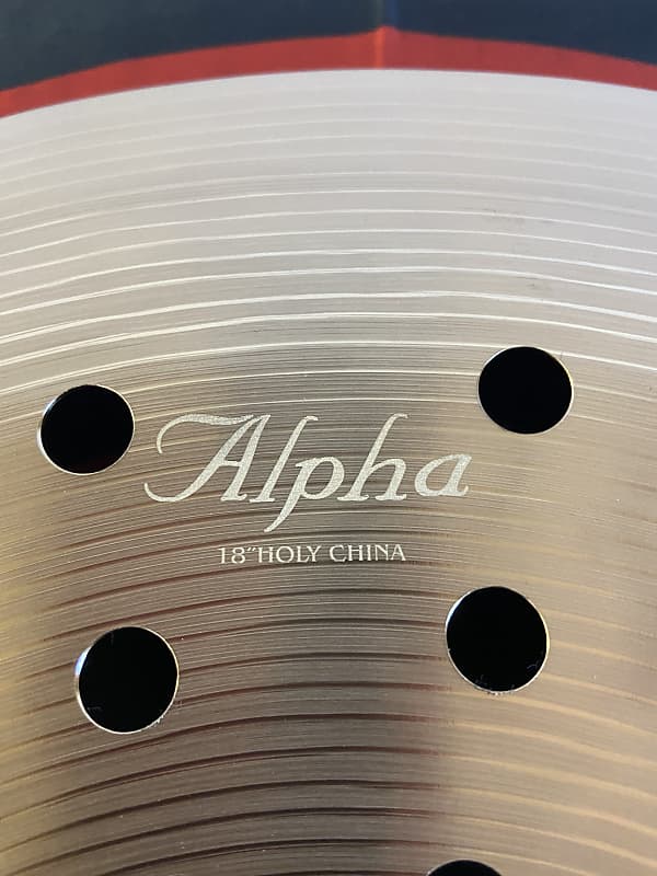 Omete Alpha Series Cymbals - Holy China