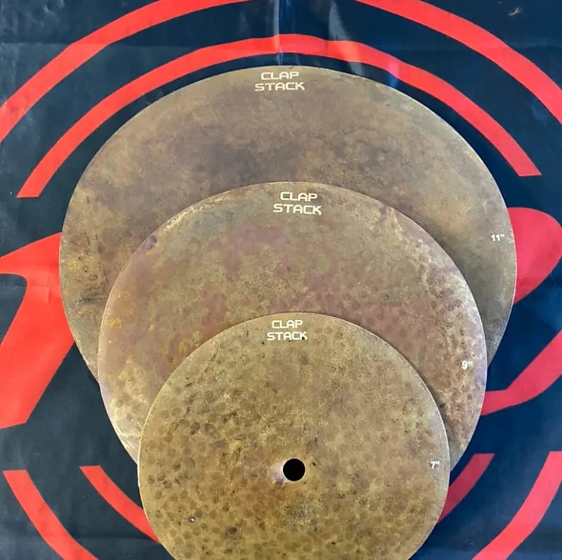 Omete Cymbals - Clapstack - 3 Pack (7”,9“,11“)