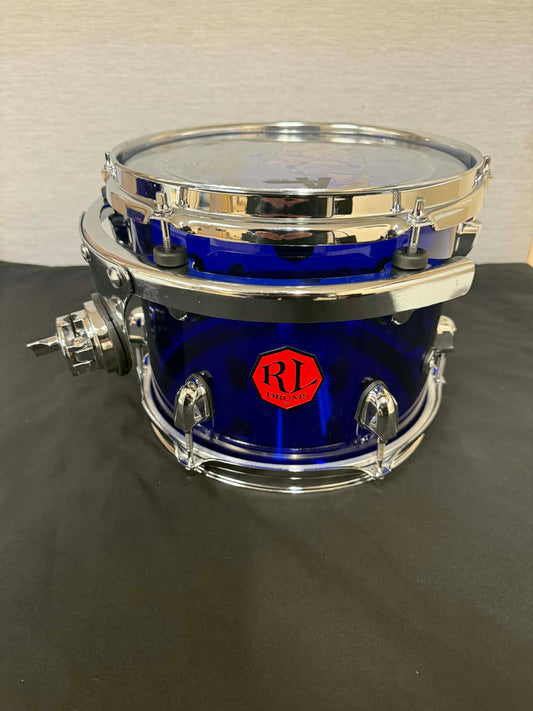 Navy Blue Seamless Acrylic 10"x8" - Tom Drum