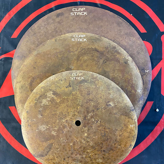 Omete Cymbals - Clapstack - 3 Pack (10”,12“,14“)