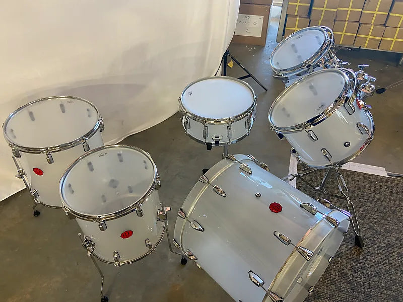 Set Drum Akrilik Frost White FWSP6 – RLSet Drum Akrilik Frost White FWSP6 – RL  