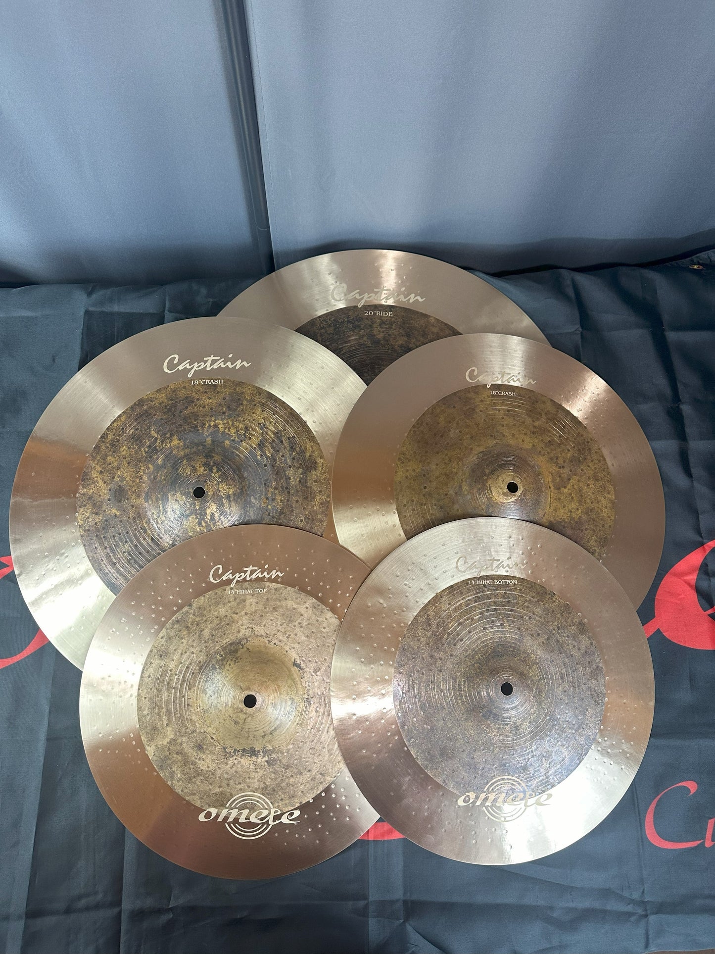 Omete Captain Series Cymbal - 5 Pack