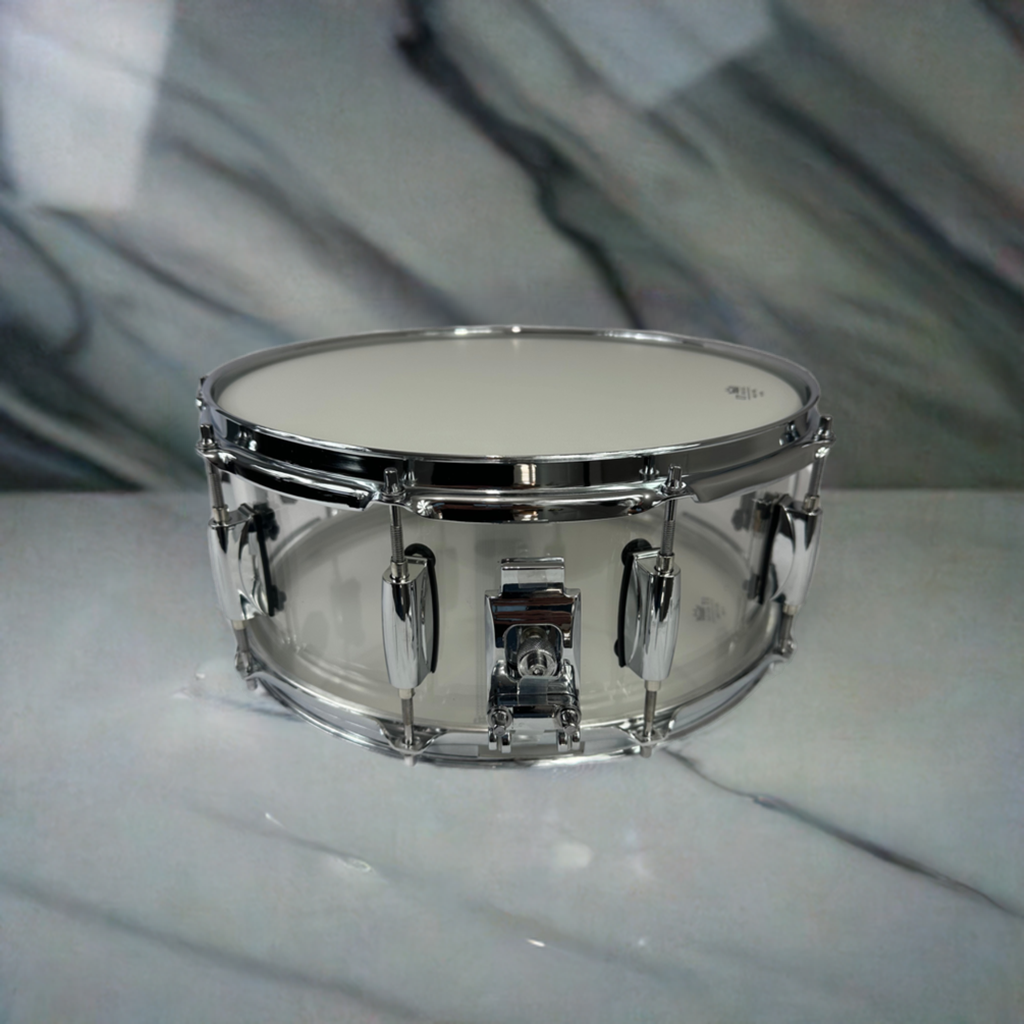 Clear Acrylic Snare Drum SD-14-6-C