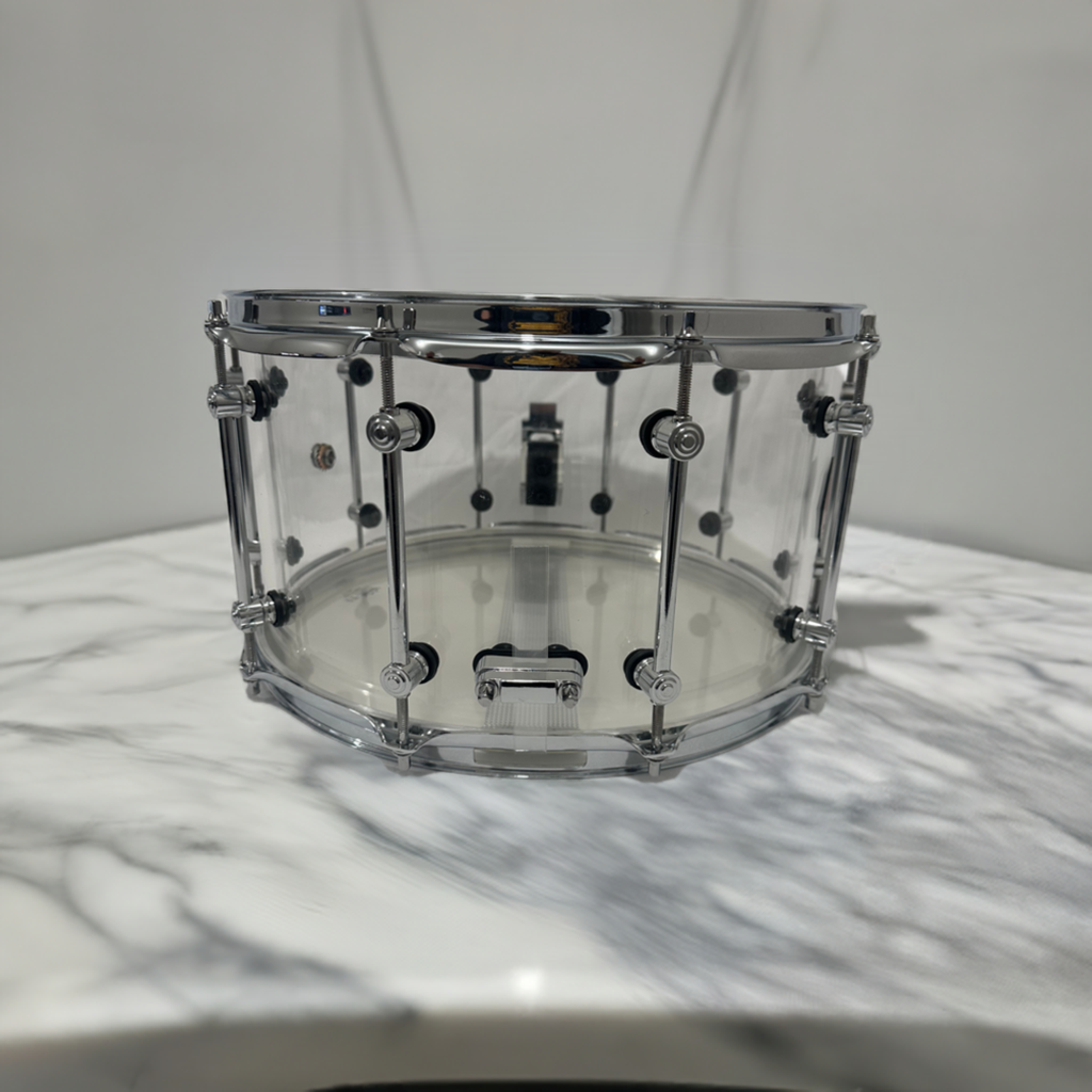 Clear Seamless Acrylic 14"x8" -Snare Drum RL14-8-CATL