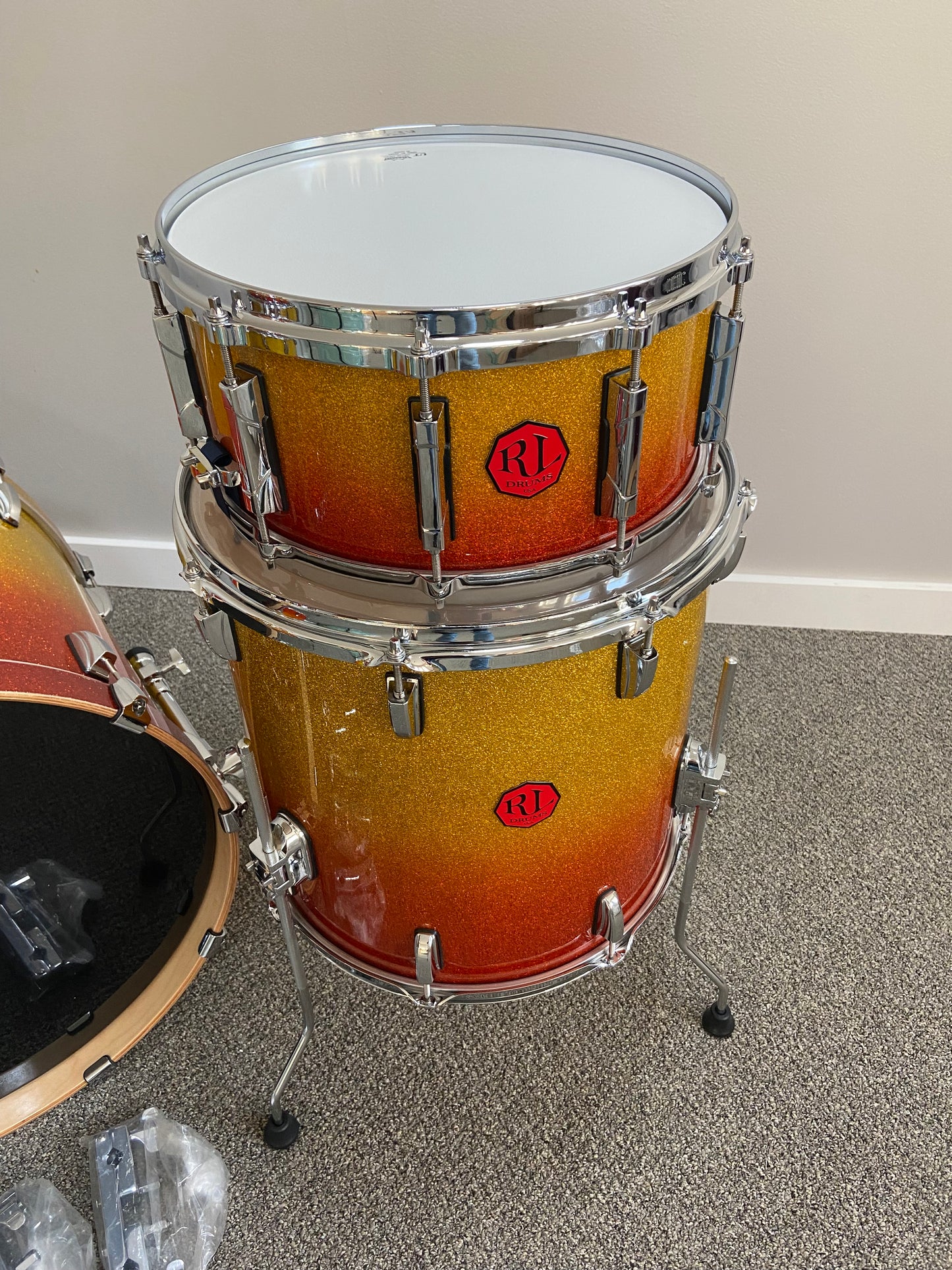 Birch Sunburst Sparkle Fade Lacquer Shell Pack - 6 Piece