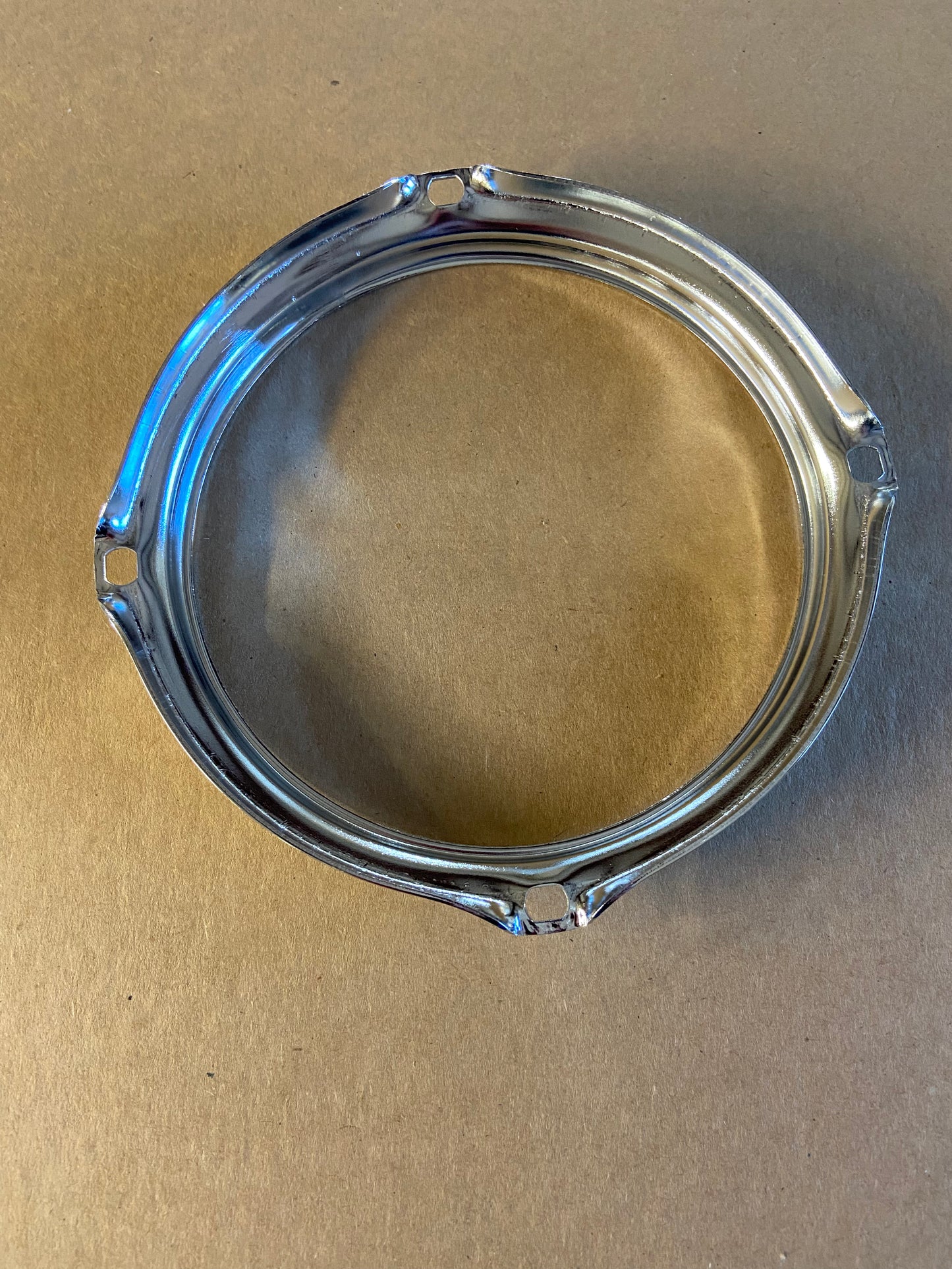 6” low profile chrome hoop