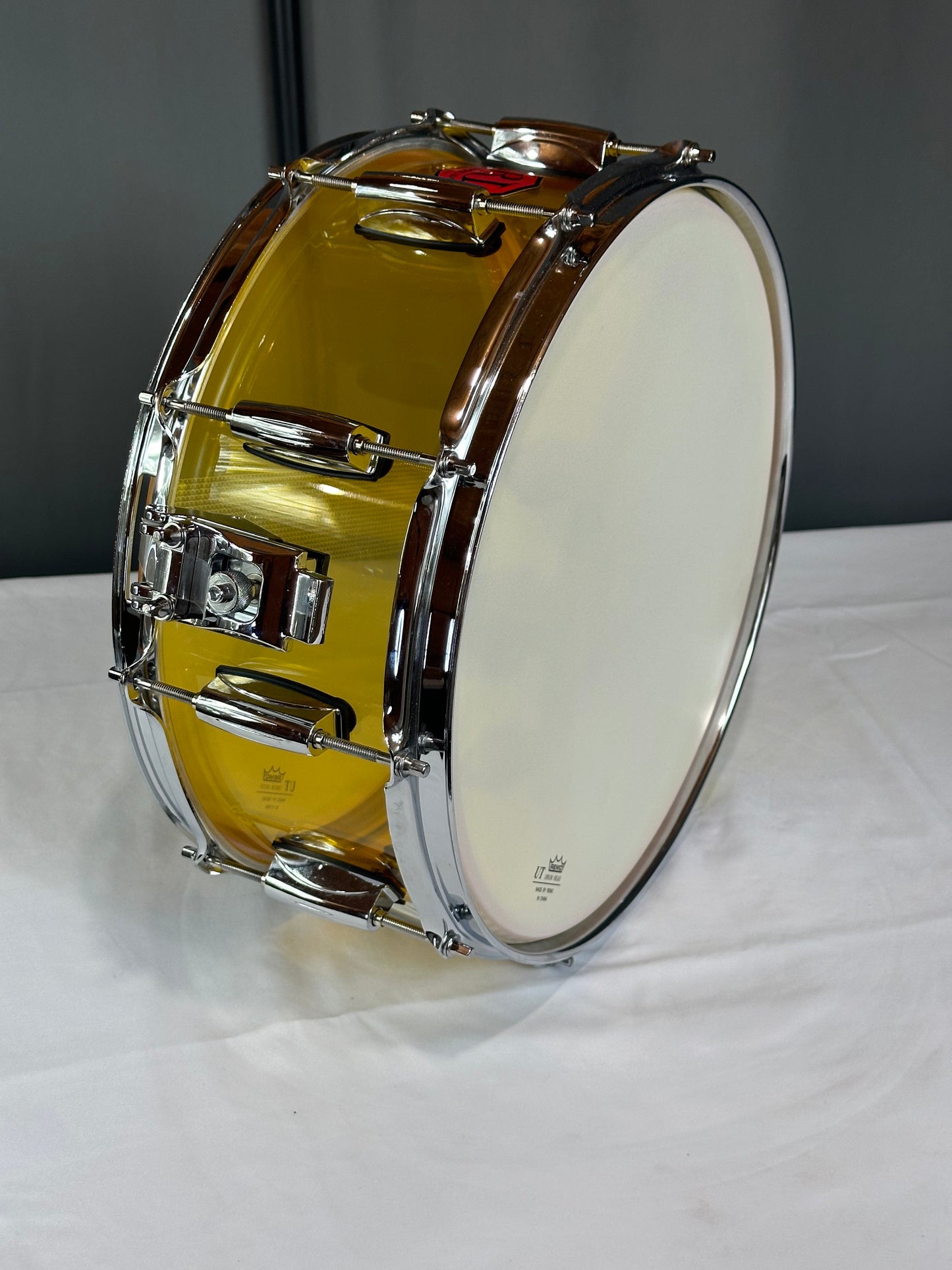 Amber Acrylic Snare Drum ASD-14x6-A