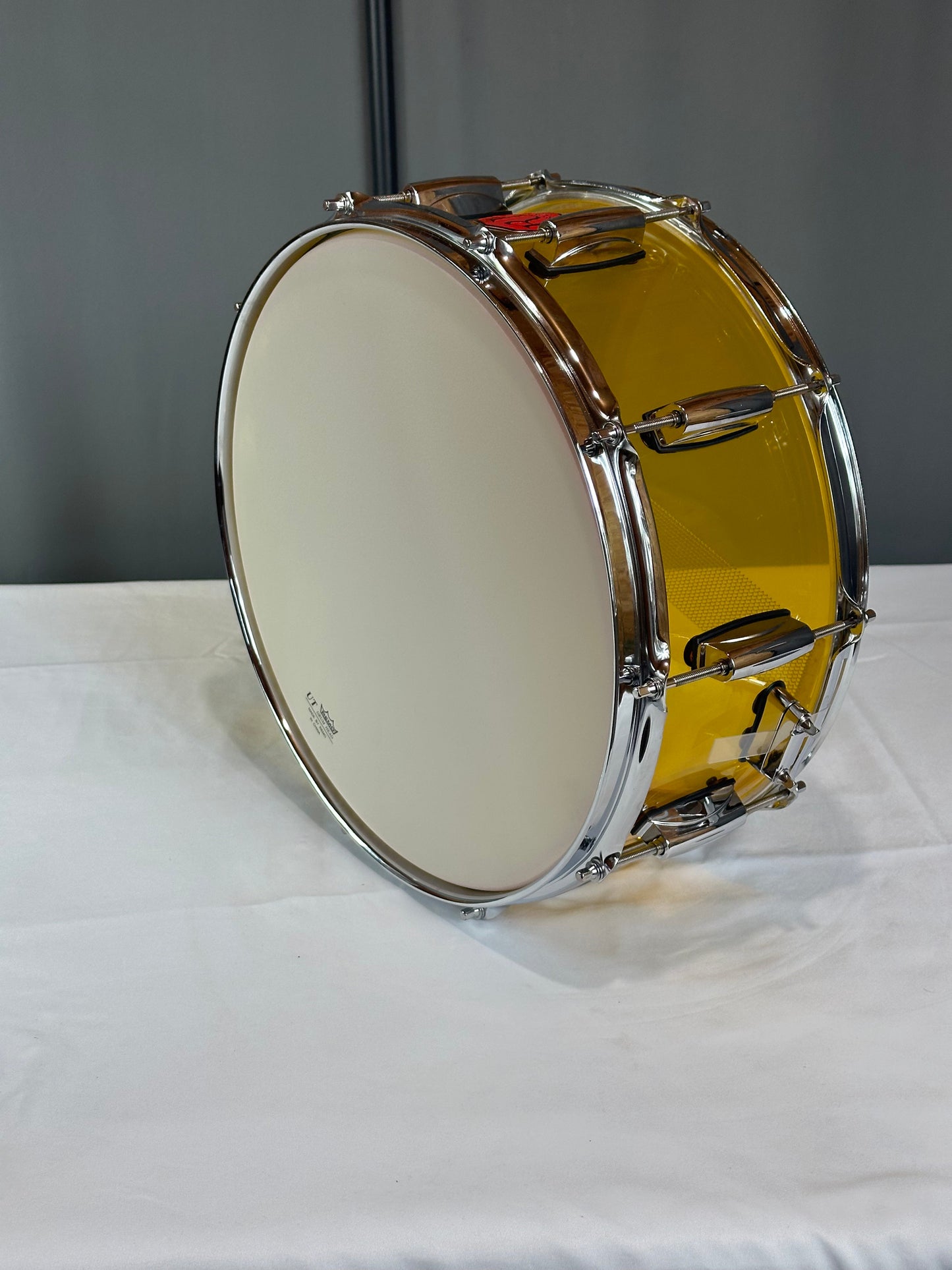 Amber Acrylic Snare Drum ASD-14x6-A