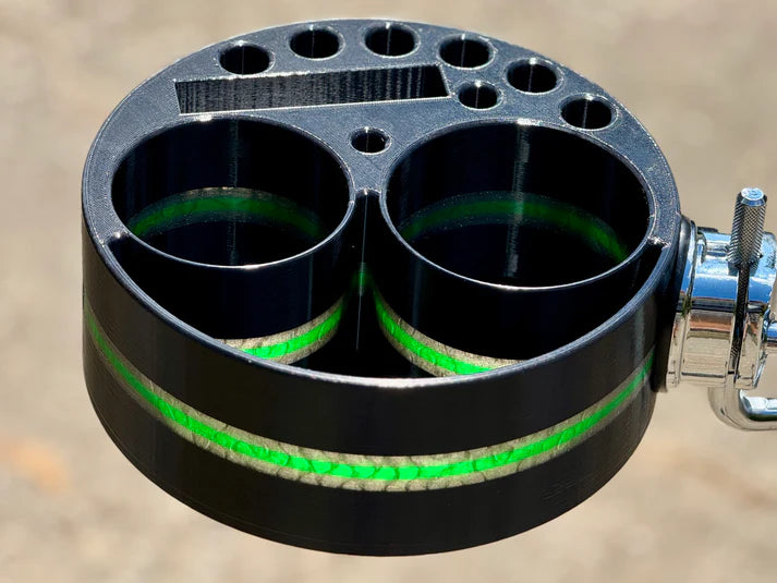 Deaf and Drum - Drum Buddy - Popeye DUAL MOUNT- Different color options