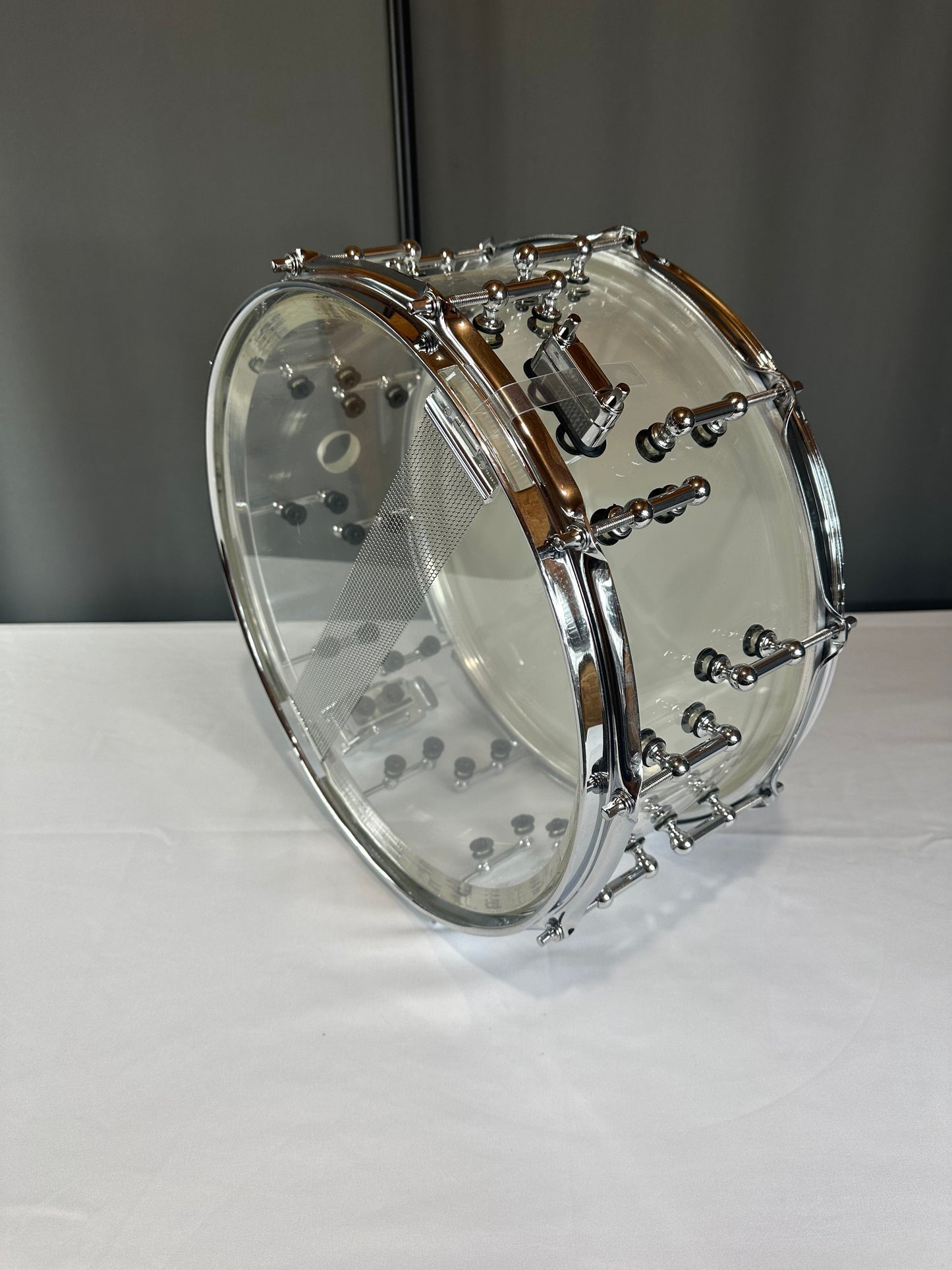 Clear Acrylic Snare Drum FR-14X6-CT