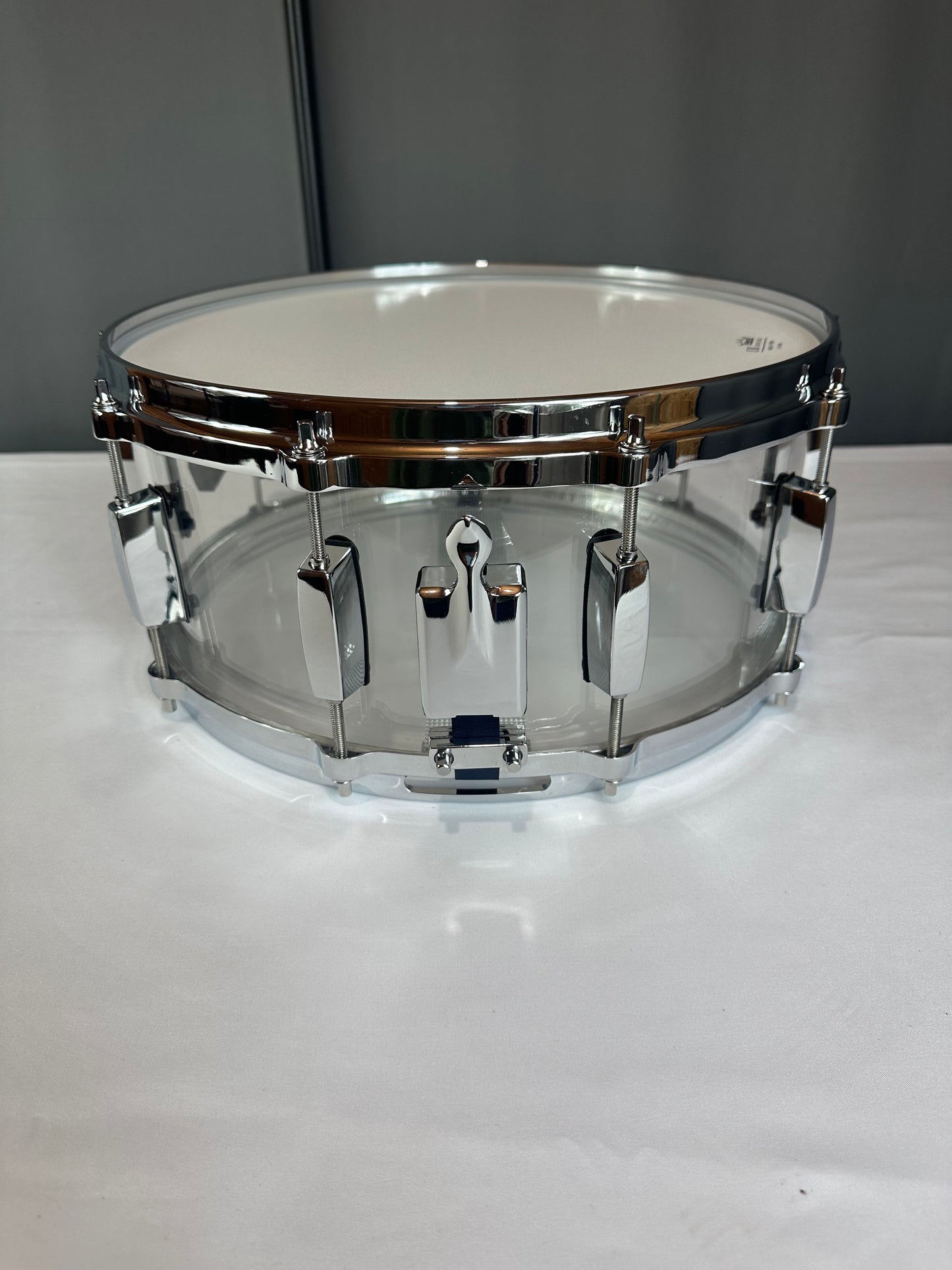 Clear Seamless Acrylic 14"x6" -Snare Drum CA14-6SD