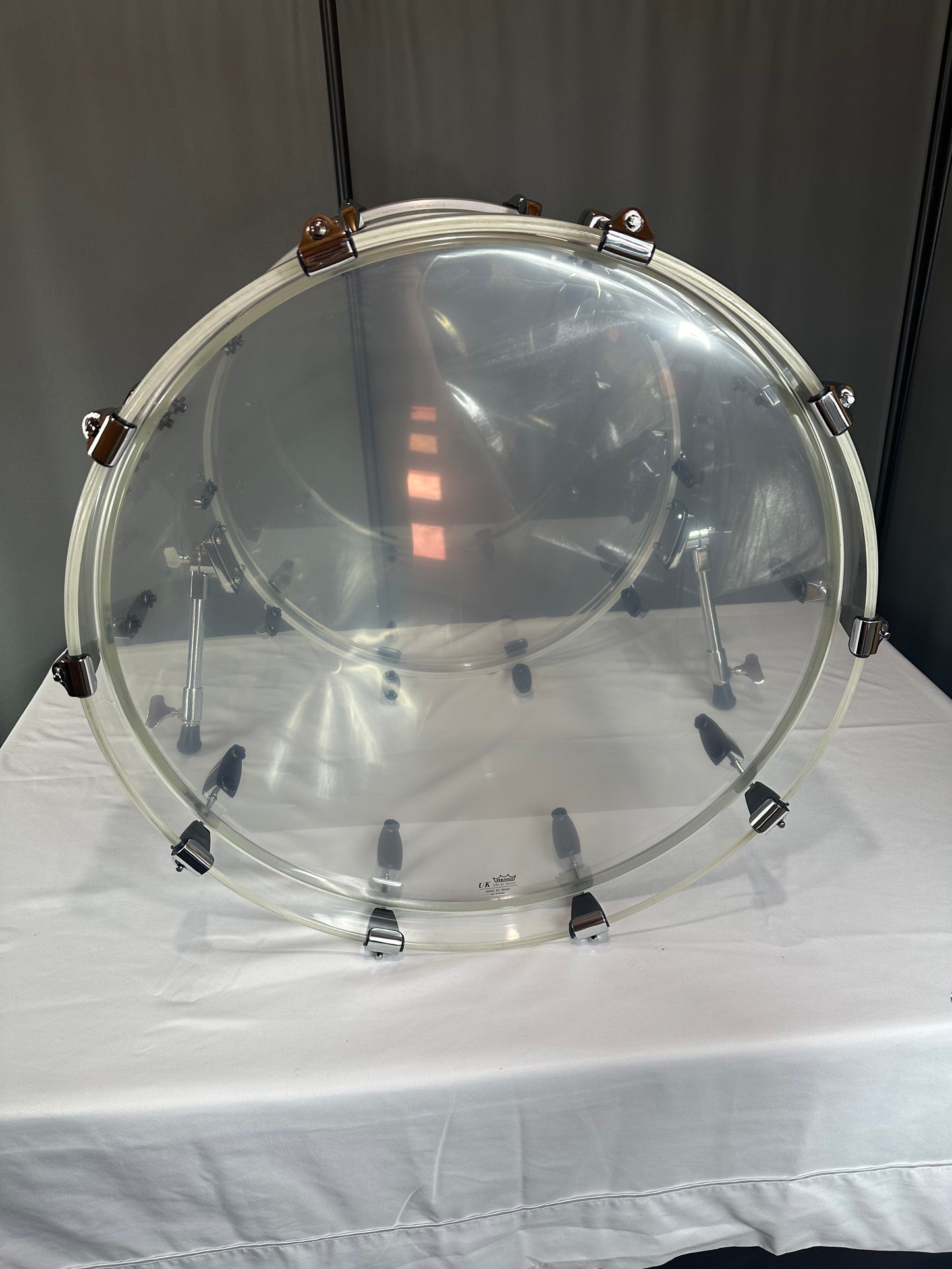 Clear Seamless Acrylic 20"x16" - Bass Drum