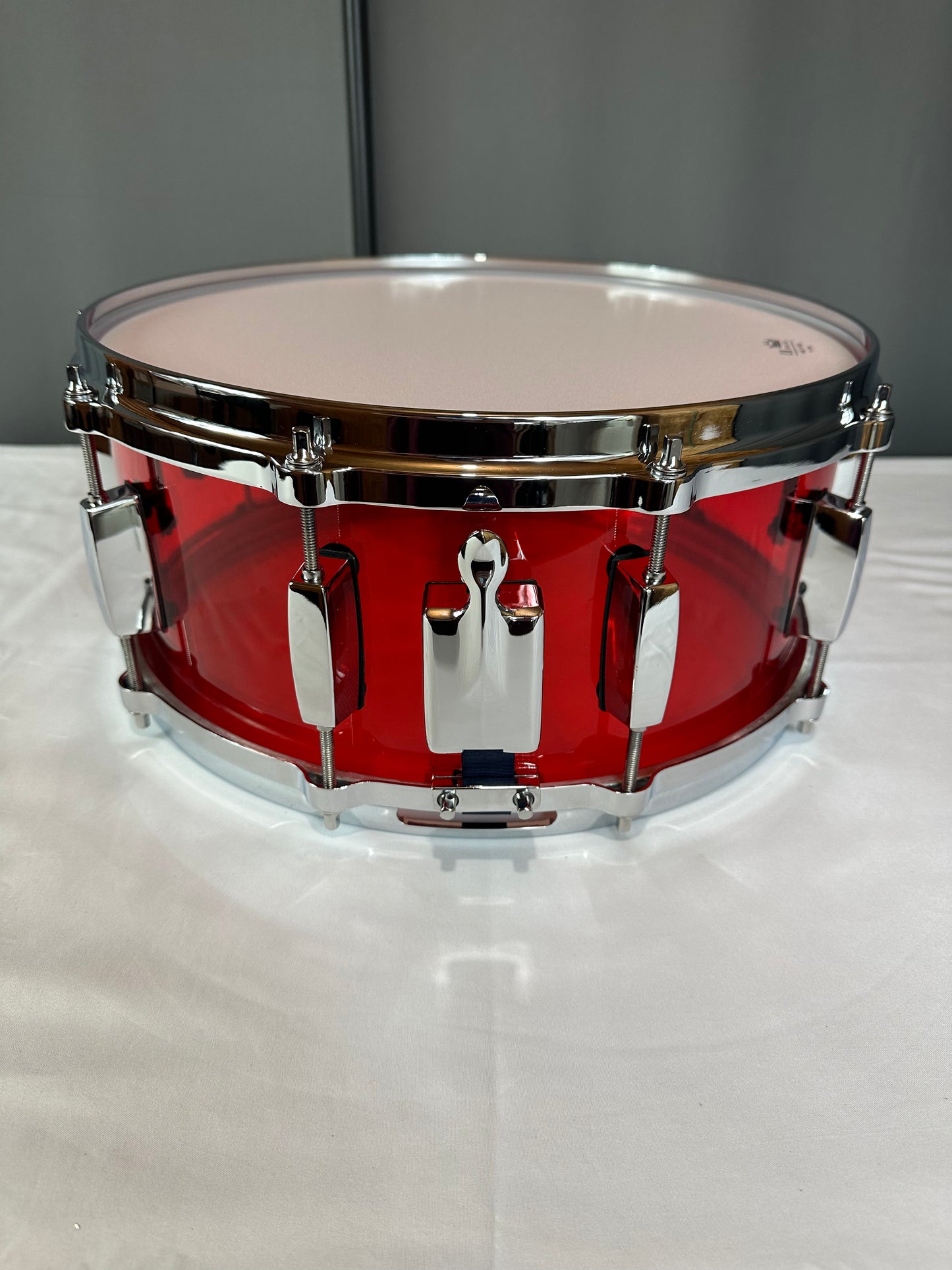 Red Seamless Acrylic 14"x6" -Snare Drum