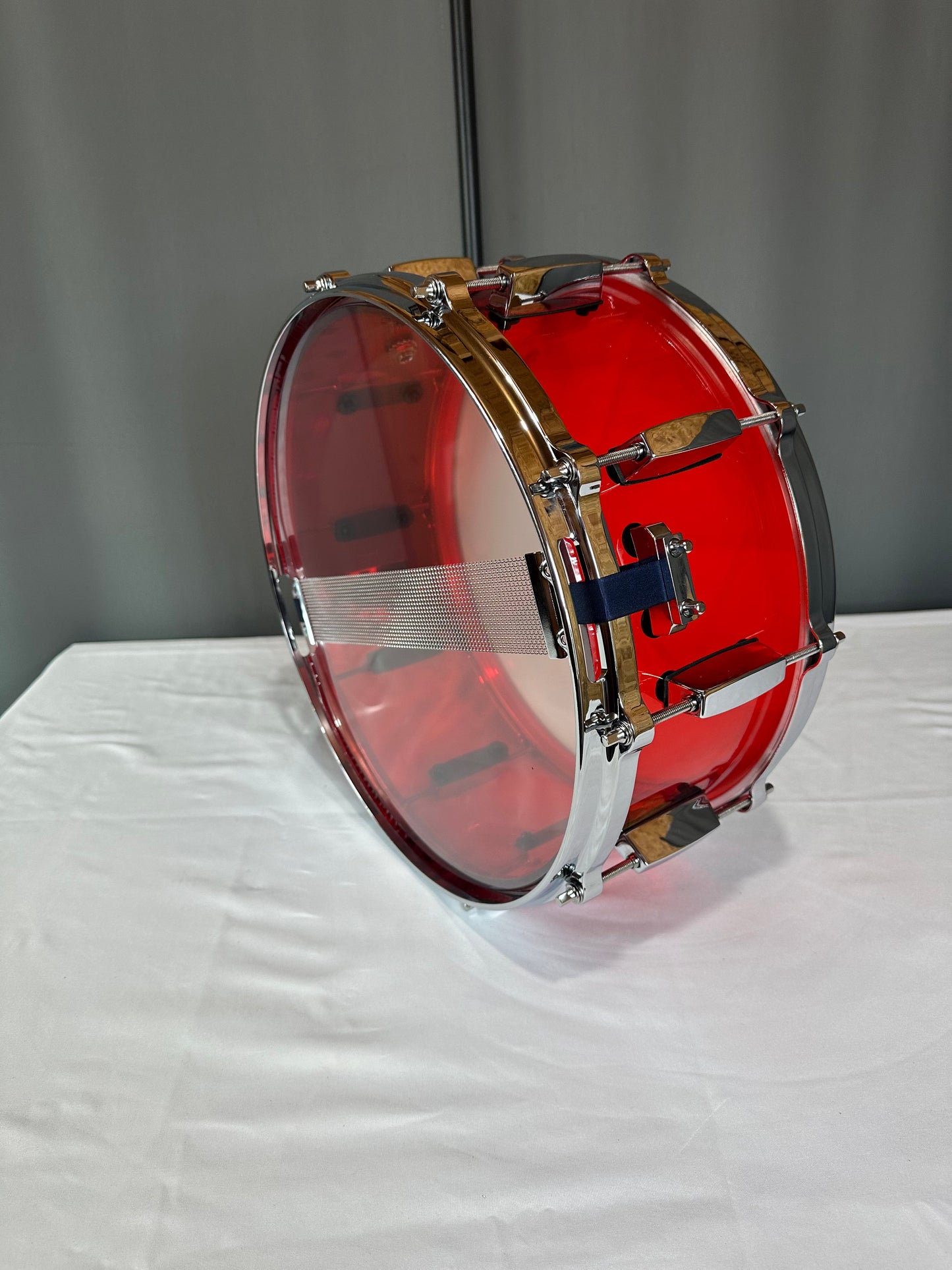 Red Seamless Acrylic 14"x6" -Snare Drum