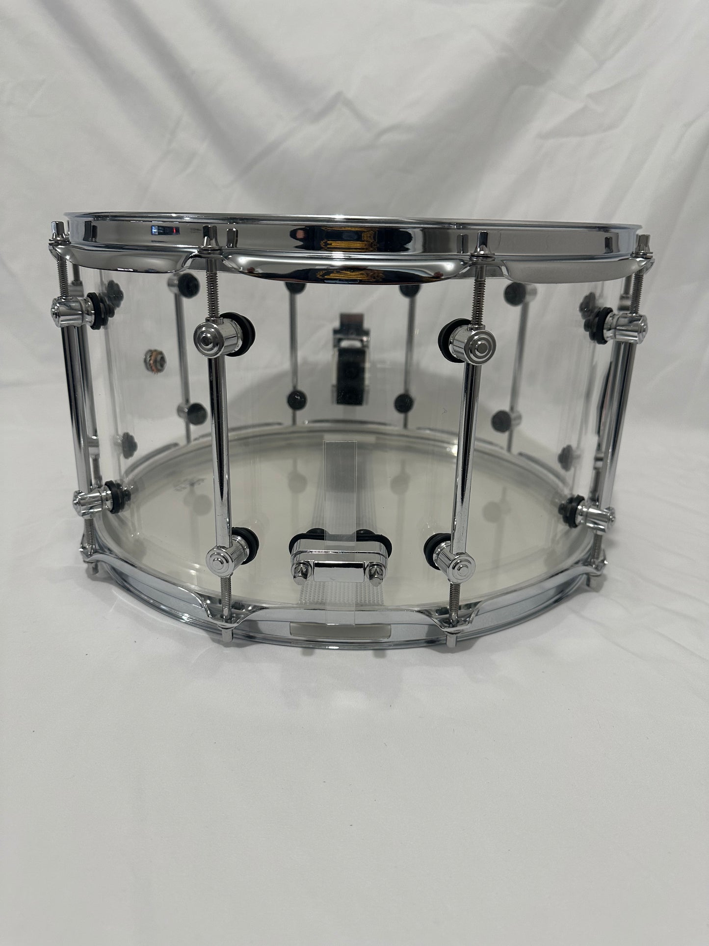 Clear Seamless Acrylic 14"x8" -Snare Drum RL14-8-CATL