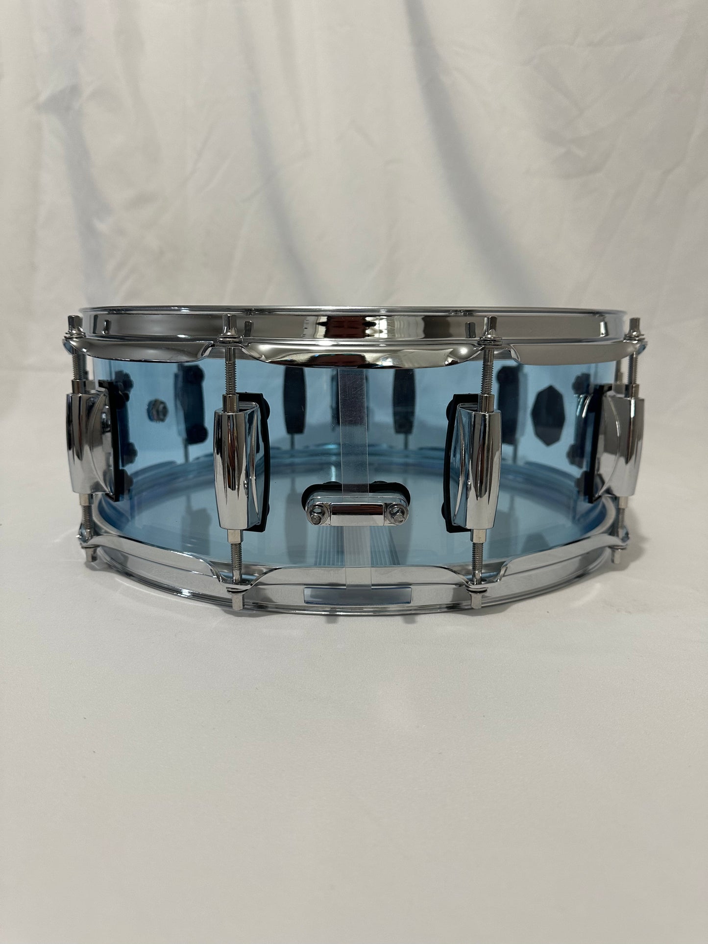 Transparent Blue Acrylic Snare Drum SD14x5.5-TB