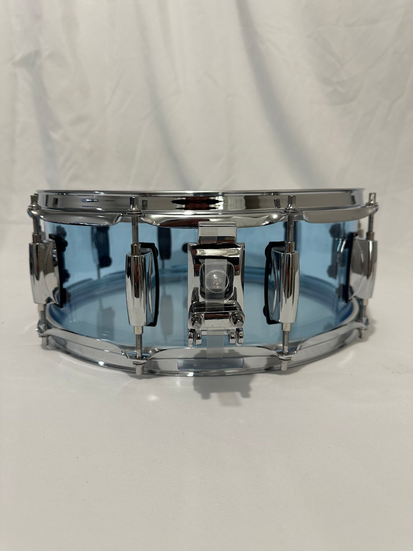 Transparent Blue Acrylic Snare Drum SD14x5.5-TB