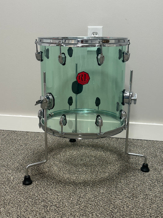 Coke Bottle Seamless Acrylic 14"x14" - Floor Tom Drum