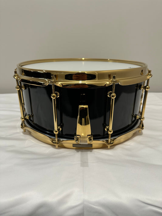 Gloss Black Birch Snare Drum GBKSD