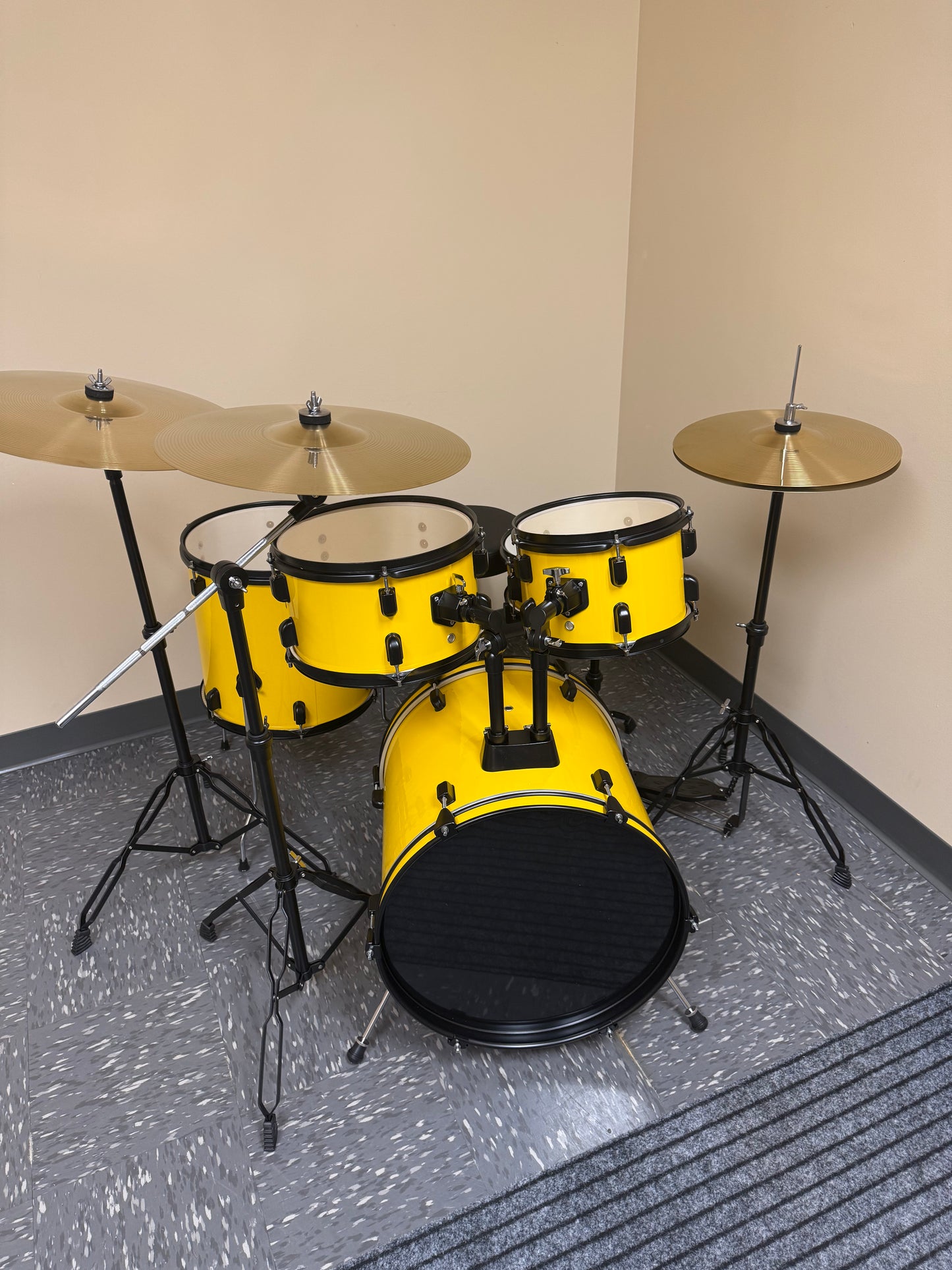 YOUTH DRUM KIT-YELLOW