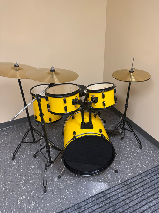 YOUTH DRUM KIT-YELLOW
