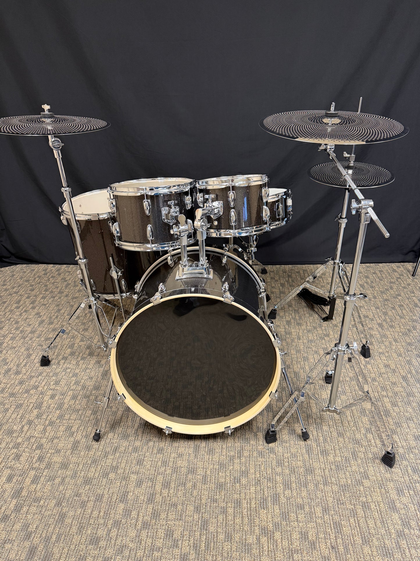 Youth Intermediate Cyclone 200 Drum Kit- Granite Sparkle