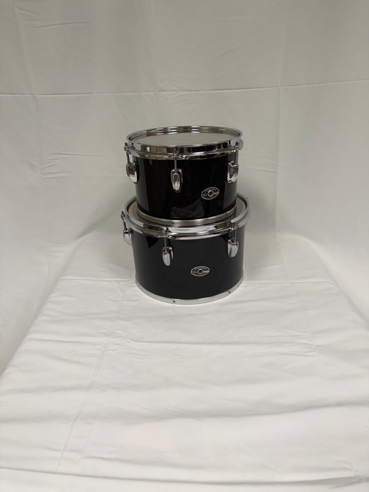 Slingerland Concert Toms Early 70'S - Jet Black