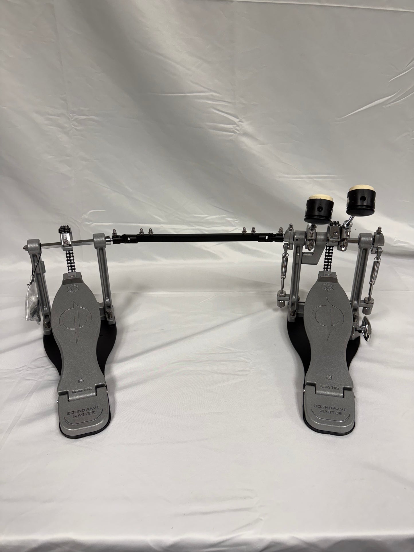 SOUNDWAVE MASTER GALAXY-V2 DOUBLE BASS PEDAL -BLACK BASE