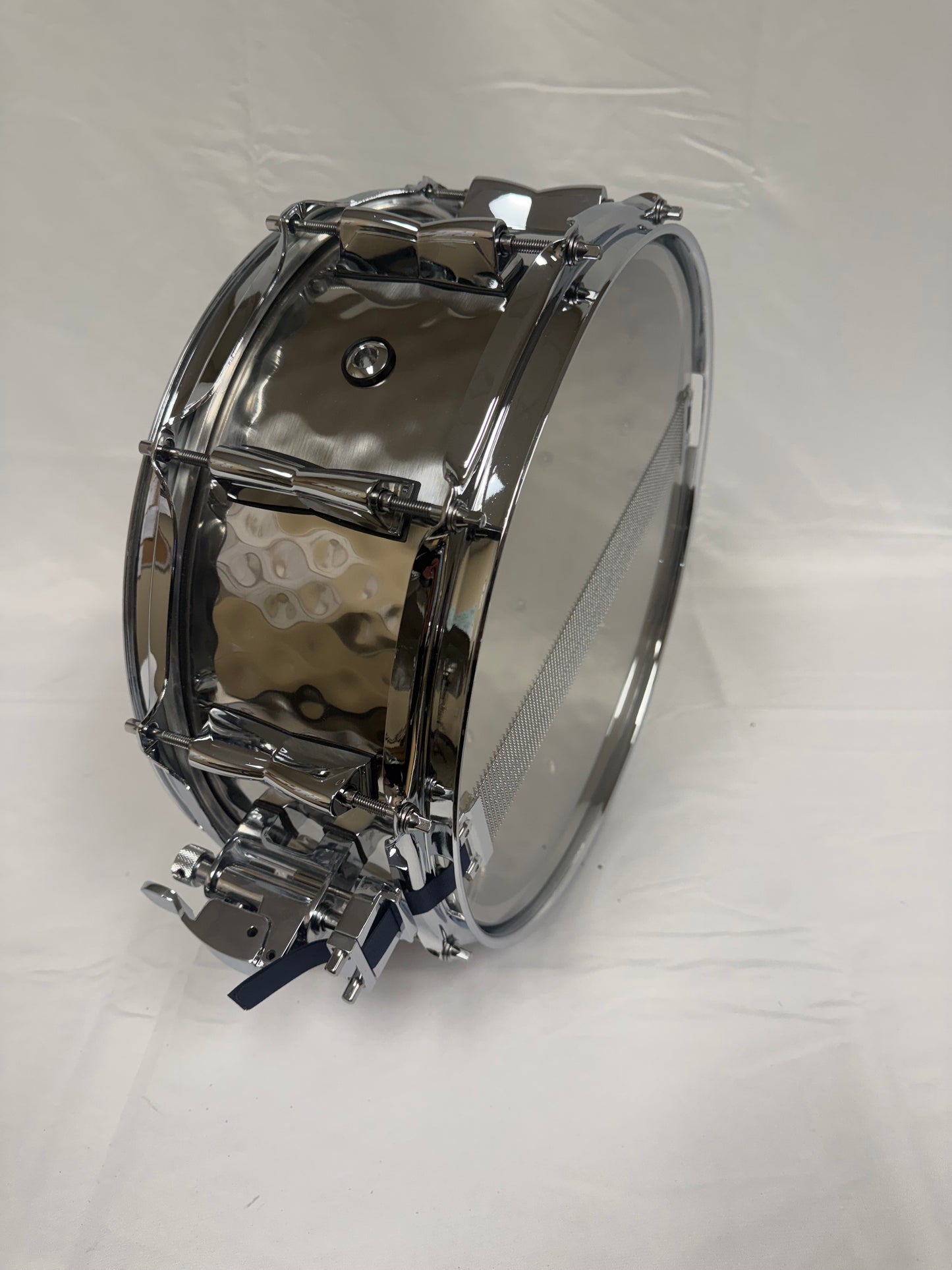 Hammered Stainless Snare Drum