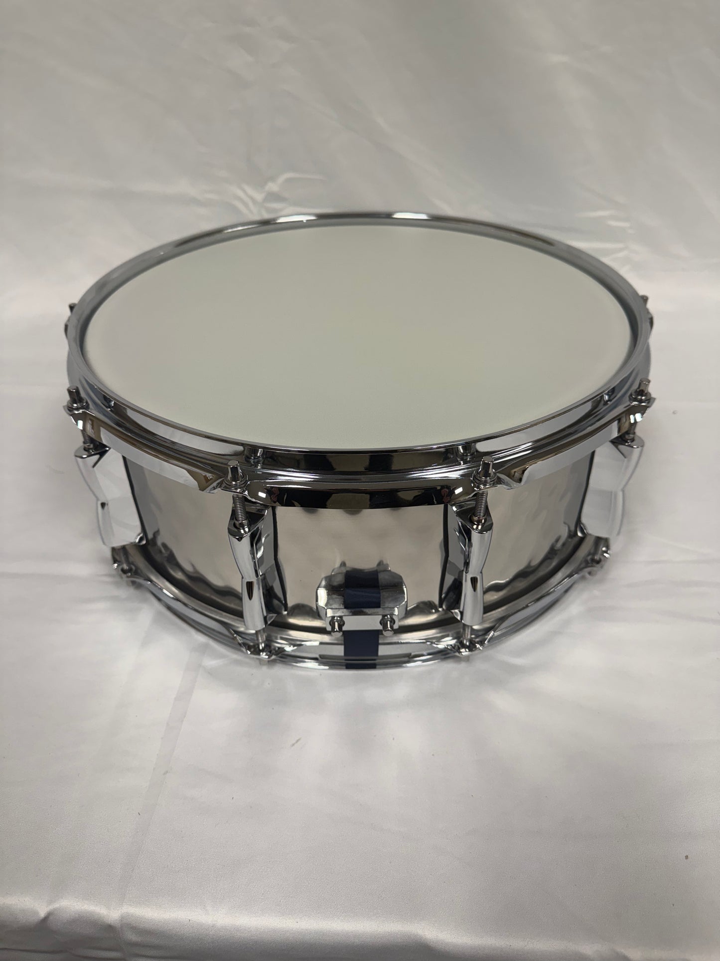 Hammered Stainless Snare Drum