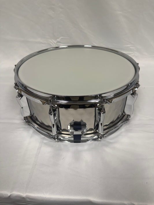 Hammered Stainless Snare Drum