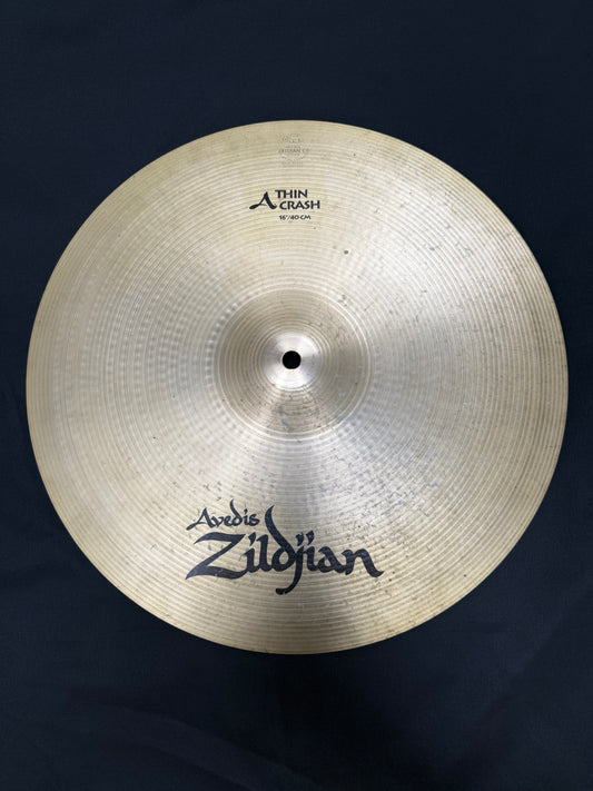Used Zildjian A 16" Thin Crash Cymbal