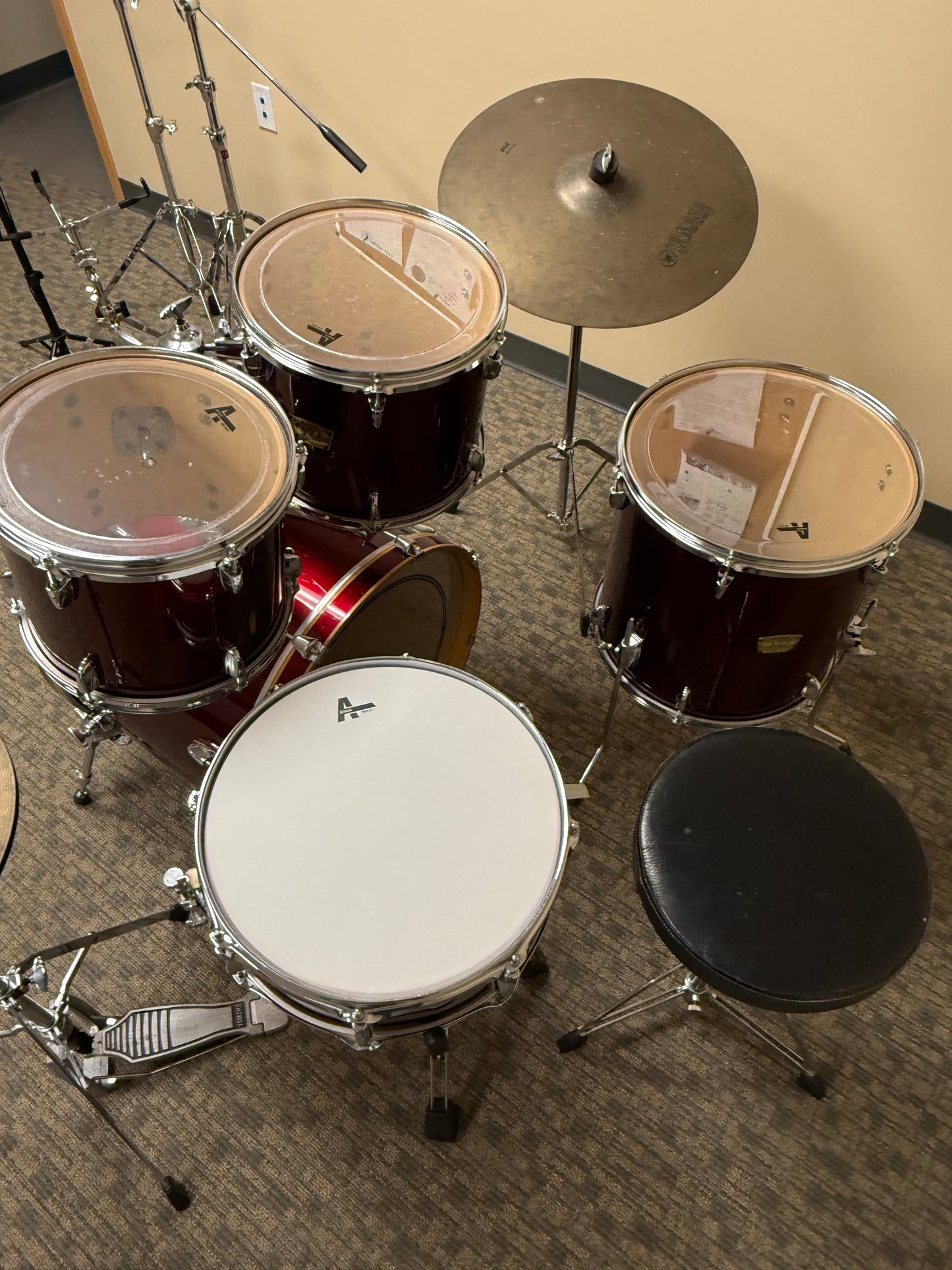 Used Yamaha YD Series Drum Set